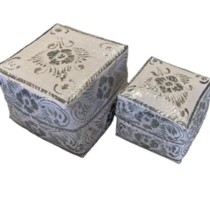 Offermandjes 2-in-1 wit-zilver